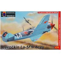 Kovozavody 1/72 LavoCkin La-5FN Aces Plastic Model Kit