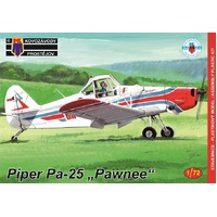 Kovozavody 1/72 Piper Pa-25 PawneeCZ,YUG,PL,GB Plastic Model Kit