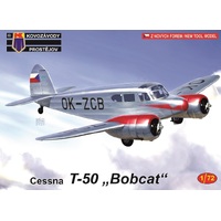 Kovozavody 1/72 Cessna T-50 Bobcat Plastic Model Kit