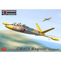 Kovozavody 1/72 Fouga CM-170 Magister "Over Israel" Plastic Model Kit