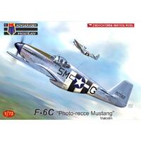 Kovozavody 1/72 F-6C "Photo-recce Mustang" Malcolm Plastic Model Kit