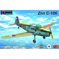 Kovozavody 1/48 Zlin C-106 2xCZ, Hun, Egypt Plastic Model Kit