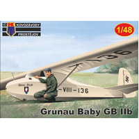 Kovozavody 1/48 Grunau Baby Plastic Model Kit
