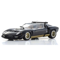 Kyosho Original 1/43 Lamborghini Miura SVR (Black/Gold) Diecast Model Car