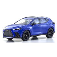 Kyosho 1/43 Lexus NX 350h F Sport Heat Blue Contrast Layering Diecast Model Car