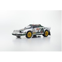 Kyosho 1/18 Lancia Stratos HF Winner 1976 Sanremo Nr.4 Diecast Model Car