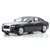 Kyosho 1/18 Rolls-Royce Ghost (Black/Silver) Diecast Model Car