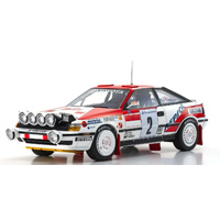 Kyosho 1/18 Toyota CELICA GT-FOUR 1991 Monte-Carlo Nr. 2 Diecast Model Car