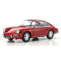 Kyosho 1/18 Porshe 911 (901) 1964 Signal Red Diecast Model Car
