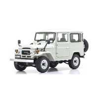 Kyosho 1/18 Toyota Land Cruiser 40 Van White Diecast Model Car