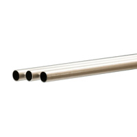 K&S Aluminium Tube 10 x 1000mm 0.45 Wall (Pack of 3 Tubes)