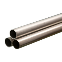 K&S Aluminium Tube 11 x 1000mm 0.45 Wall (Pack of 3 Tubes)