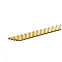 K&S Brass Rod 3.5 x 1000mm (Pack of 5 Rods)