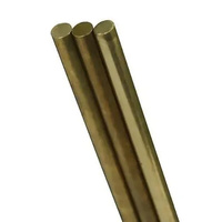 K&S Brass Rod 4 x 1000mm (Pack of 5 Rods)