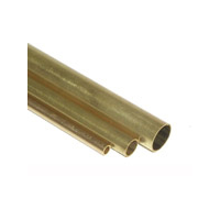 K&S Brass Small Oval Tube 300mm (2)