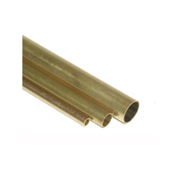 K&S Brass Streamline Tube 12" (1)