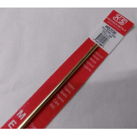 K&S Brass Round Tube 5/32 x 12" 0.029 Wall
