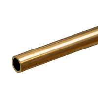 K&S Brass Round Tube 1/4 x 12" 0.029 Wall