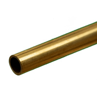 K&S Brass Round Tube 9/32 x 12" 0.029 Wall