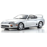 Kyosho 1/12 Toyota Supra A80 Silver Resin Model Car