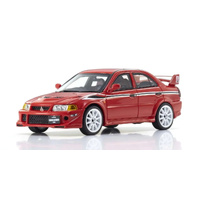 Kyosho 1/43 Mitsubishi Lancer Evolution VI TME Red Resin Model Car