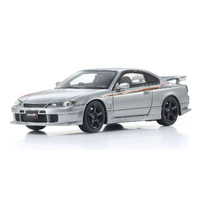 Kyosho Original 1/43 Nissan Silvia Spec R Nismo Aero Silver Resin Model Car