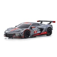 Kyosho Mini-Z Chevrolet Corvette C3.R - Gunmetal/Red - RWD MR-04 Readyset
