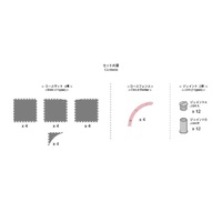 Kyosho Mini-Z Grand Prix Circuit 50 Large Corner Expansion Kit (16 mats)