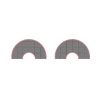Kyosho Mini-Z Grand Prix Circuit 50 Oval Expansion Kit (32 mats)