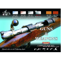 Lifecolor Guns And Weapons Acrylic Paint Set