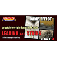Lifecolor Damp Effect Leaking And Stains Acrylic Paint Set