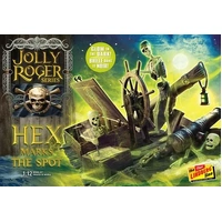 Lindberg 1/12 Jolly Roger Series: Hex Marks the Spot - Glow Edition Plastic Model Kit