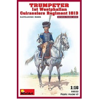 MiniArt 1/16 Trumpeter. 1st Westphalian Cuirassiers Regiment  Plastic Model Kit