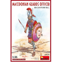 MiniArt 1/16 Macedonian Guards Officer. III Century B.C. Plastic Model Kit