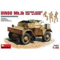 MiniArt 1/35 British Scout Car Dingo MK. 1b Plastic Model Kit