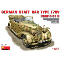 MiniArt 1/35 German Staff Car MB 170V. Cabriolet Plastic Model Kit