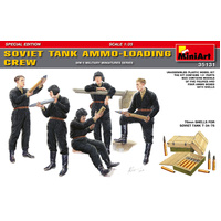 MiniArt 1/35 Soviet Tank Ammo-Loading Crew Set. Spec. Edition Plastic Model Kit