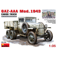 MiniArt 1/35 GAZ-AAA Mod. 1943 Cargo Truck Plastic Model Kit