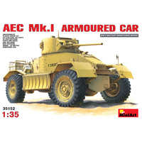 MiniArt 1/35 AEC Mk 1 Armoured Car Plastic Model Kit