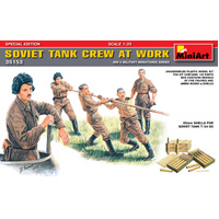 MiniArt 1/35 Soviet Tank Crew at Work. Special Edition Plastic Model Kit