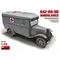 MiniArt 1/35 GAZ-03-30 Ambulance Plastic Model Kit