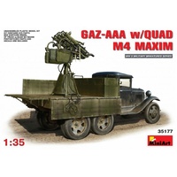 MiniArt 1/35 GAZ-AAA w/QUAD M4 MAXIM Plastic Model Kit