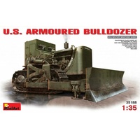 MiniArt 1/35 U.S. Armoured Buldozer Plastic Model Kit