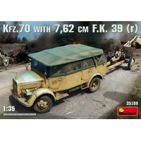 MiniArt 1/35 Kfz.70 & 7.62 cm F.K. 39 ( r ) Plastic Model Kit