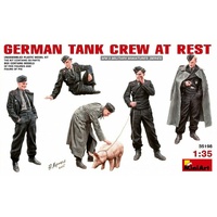 MiniArt 1/35 German Tank Crew at Rest Plastic Model Kit