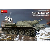 MiniArt 1/35 SU-122 (Last Production) Interior Kit Plastic Model Kit