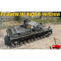 MiniArt 1/35 Pz.Kpfw.3 Ausf.B w/Crew Plastic Model Kit