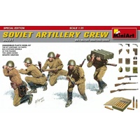 MiniArt 1/35 Soviet Artillery Crew.Special Edition Plastic Model Kit
