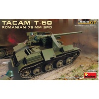 MiniArt 1/35 Romanian 76-mm SPG Tacam T-60 Interior Kit Plastic Model Kit
