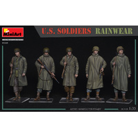 MiniArt 1/35 U.S. SOLDIERS RAINWEAR Plastic Model Kit